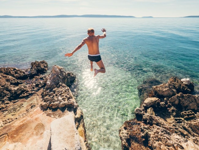 Schwimmen, Tauchen und Schnorcheln an der Küsten von Dalmatien © Shutterstock